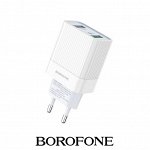 Сетевое зарядное устройство Borofone Speedway 2 USB QC3.0