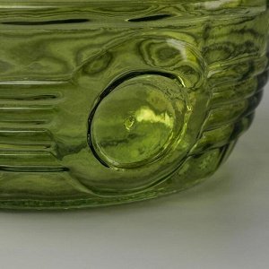 Бутыль стеклянная «Бариле. Зелёная», 10 л, с крышкой