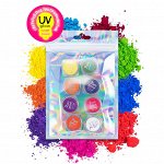 7DAYS EXTREMELY CHICK Набор графических лайнеров для макияжа UVglow Neon №02 Electric, 8 шт х 5 г