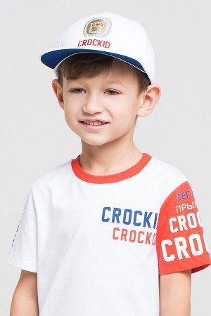 Футболка для мальчика Crockid КР 300607 белый к200