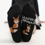 Носки короткие. Белочка пришла