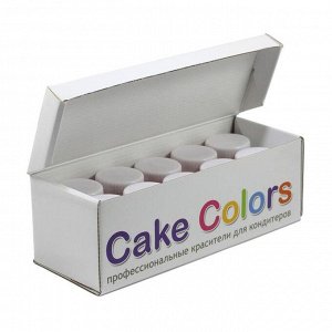 Набор водорастворимых красителей Cake colors, 10 цветов