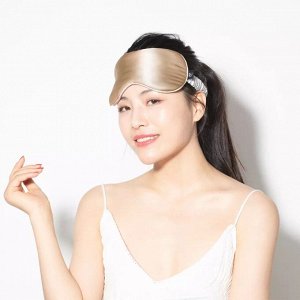 Шелковая маска для сна двойного действия XIAOMI ARDOR MULBERRY SILK DOUBLE EYE MASK