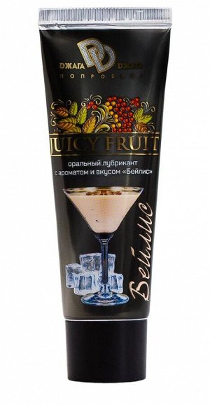 Интимный съедобный лубрикант JUICY FRUIT с ароматом "Бейлис" - 30 мл.
