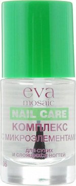 Eva Mosaic №06 КОМПЛЕКС С МИКРОЭЛЕМЕНТАМИ для сухих и слоящихся ногтей, 10 мл  new