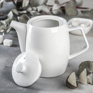 Чайник заварочный, 1 л, цвет белый