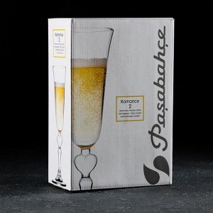 Набор бокалов для шампанского «Романс», 190 мл, 2 шт