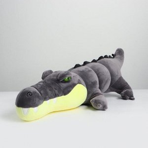 Мягкая игрушка «Крокодил», цвет серый