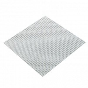 Пластина-основание для конструктора, 25,5*25,5 см, цвет серый