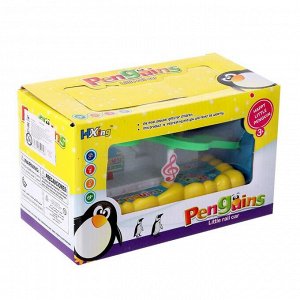 Развивающая игрушка «Пингвины на лесенке»