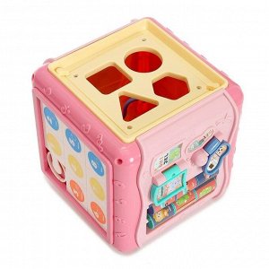 Развивающая игрушка "Забавный куб", световые и звуковые эффекты