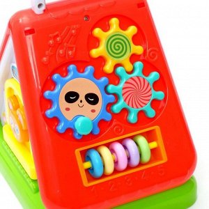 Развивающая игрушка "Домик", световые и звуковые эффекты