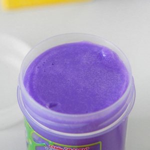 Слайм «Плюх»фиолетовый, контейнер, 90 г