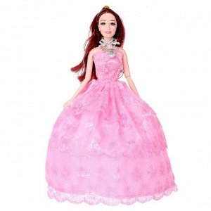 Кукла модель шарнирная «Виктория» в пышном платье, МИКС