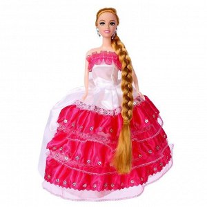 Кукла модель «Агния» с набором платьев и аксессуарами для девочки, МИКС