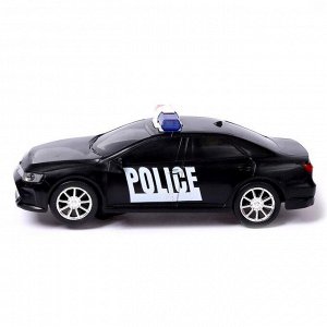 Машина «Полиция», работает от батареек, свет и звук