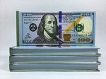 Отрывный блокнот 100$