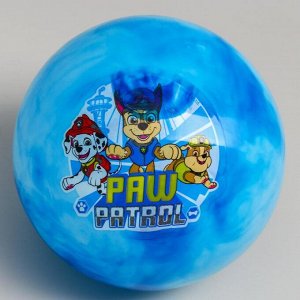 Мяч детский Paw Patrol 22 см, 60 гр, мрамор, МИКС