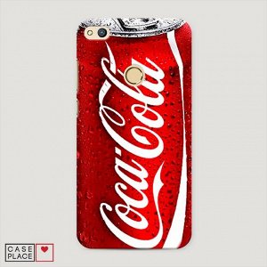 Пластиковый чехол Кока Кола на Huawei Honor 8 Lite