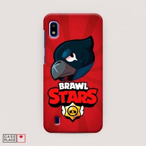 Пластиковый чехол Crow Brawl Stars на Samsung Galaxy A10