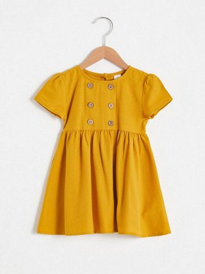 Платье Узор: Однотонный
Тип товара: Платье
Материал: 100% хлопок
Варианты размеров в этой модели: 12-18 месяцев, 18-24 месяца, 4-5 лет, 9-12 месяцев;
Варианты расцветок в этой модели: Dark Yellow
Сост