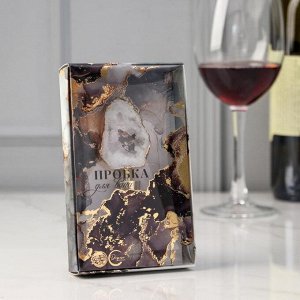 Пробка для вина «Белая», 11.5x3.8 см