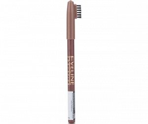 EVELINE 8601 - Карандаш для бровей контурный  EYEBROW PENCIL - светлый коричневый # §