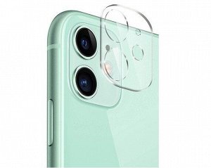 Защитное стекло iPhone 11 на камеру 3D (тех упак)