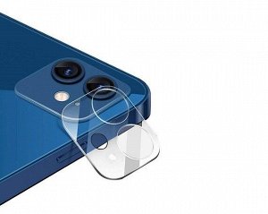 Защитное стекло iPhone 12 mini на камеру 3D (тех упак)