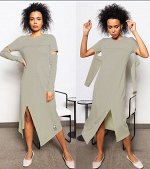 Платье ВЛ21 - 1469 Цвет:  Бежево-оливковый