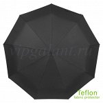 Зонт мужской U8068 UTEKI 3 сл с/а ручка кожа семейный teflon