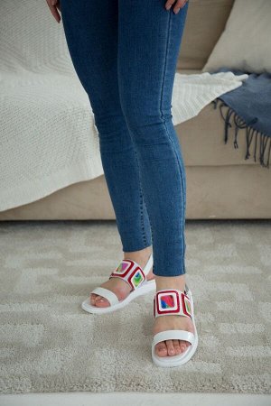 Босоножки Agnello 2124 vern/bianco