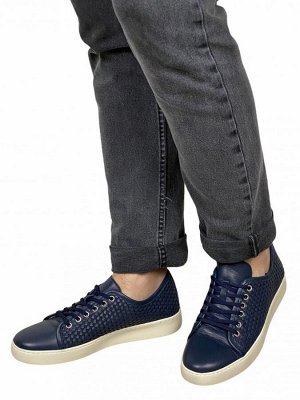 Кеды Wave 5076 nappa/blu