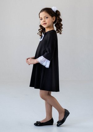 Платье школьное Джеси, цвет черный