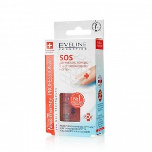 EVELINE 9714 - SOS для мягких, тонких и расслаивающихся ногтей, 12 мл # §