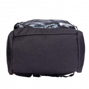 Рюкзак молодёжный, Luris «Рамон», 41 х 28 х 19 см, эргономичная спинка, «Камуфляж»