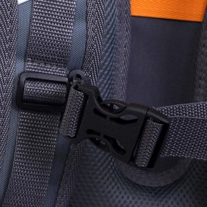 Рюкзак каркасный, Stavia, 38 х 30 х 16 см, для мальчика, эргономичная спинка, "Милитари"