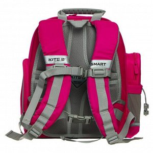 Рюкзак школьный Kite 720, 35 х 28 х 15 см, эргономичная спинка, с наполнением: мешок, пенал, Smart