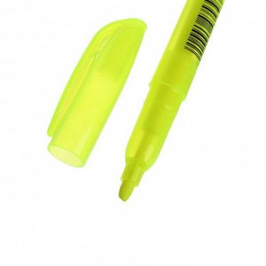 Набор канцелярский 10 предметов (Пенал-тубус 65 х 210 мм, ручки 4 штуки цвет синий , линейка 15 см, точилка, карандаш 2 штуки, маркер-текстовыделитель), цвет бирюзовый