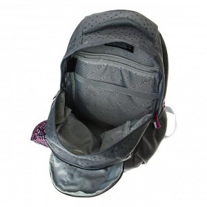 Рюкзак школьный, Kite 855, 40 х 30 х 17.5 см, эргономичная спинка, отделение для планшета, серый