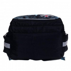 Рюкзак школьный, Grizzly RB-154, 39x28x19 см, эргономичная спинка, отделение для ноутбука