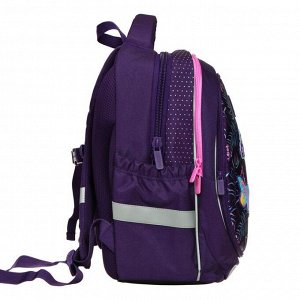 Рюкзак школьный, Kite 700 (2p), 38 х 28 х 16 см, эргономичная спинка, с дополнительной крышкой, Inspiration