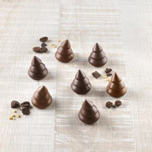 Форма для приготовления конфет Choco trees, силиконовая