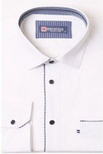 Сорочка мужск. хлопок. дл рукав slim line