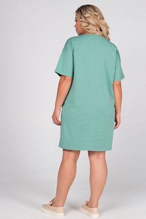 Платье Раяна №7.Цвет:зеленый