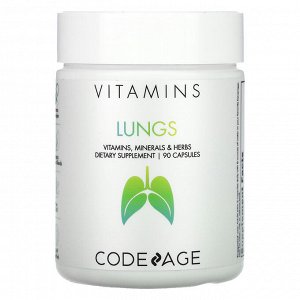 CodeAge, Витамины, легкие, 90 капсул
