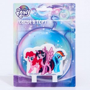 Свеча в торт "С Днем Рождения", Little Pony