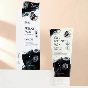Еkel Пилинг-гель для лица Уголь Peeling Gel Charcoal, 180мл