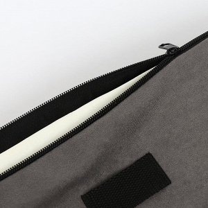 Подушка ортопедическая TRELAX под спину,  арт.П04 SPECTRA (37х33х9 см, серый)