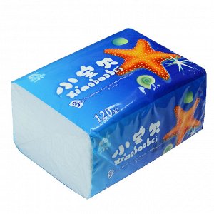 Xiabaobei Салфетки бумажные (выдергушки)  &quot;Морские&quot; Хит продаж!